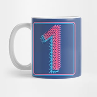 My lucky number One 1 Mug